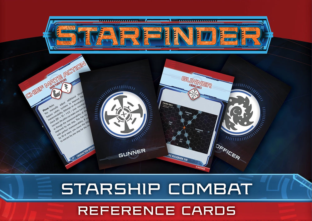 Starfinder Starship Combat Cards