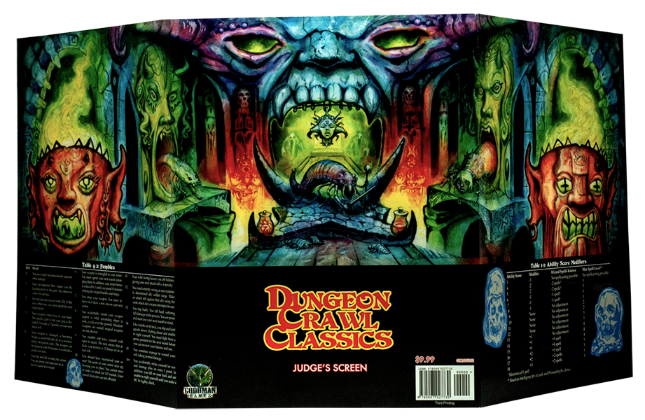 Dungeon Crawl Classic Judge's Screen