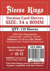 Sleeve Kings Yucatan Card Sleeves (54x80mm) -110 Pack