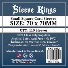 Sleeve Kings Small Square Card Sleeves (70x70mm) - 110 Pack