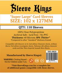 Sleeve Kings "Super Large" Sleeves (102x127mm) -110 Pack