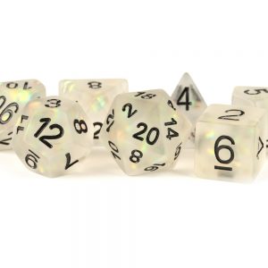 MDG Icy Opal Polyhedral 7 Dice Set