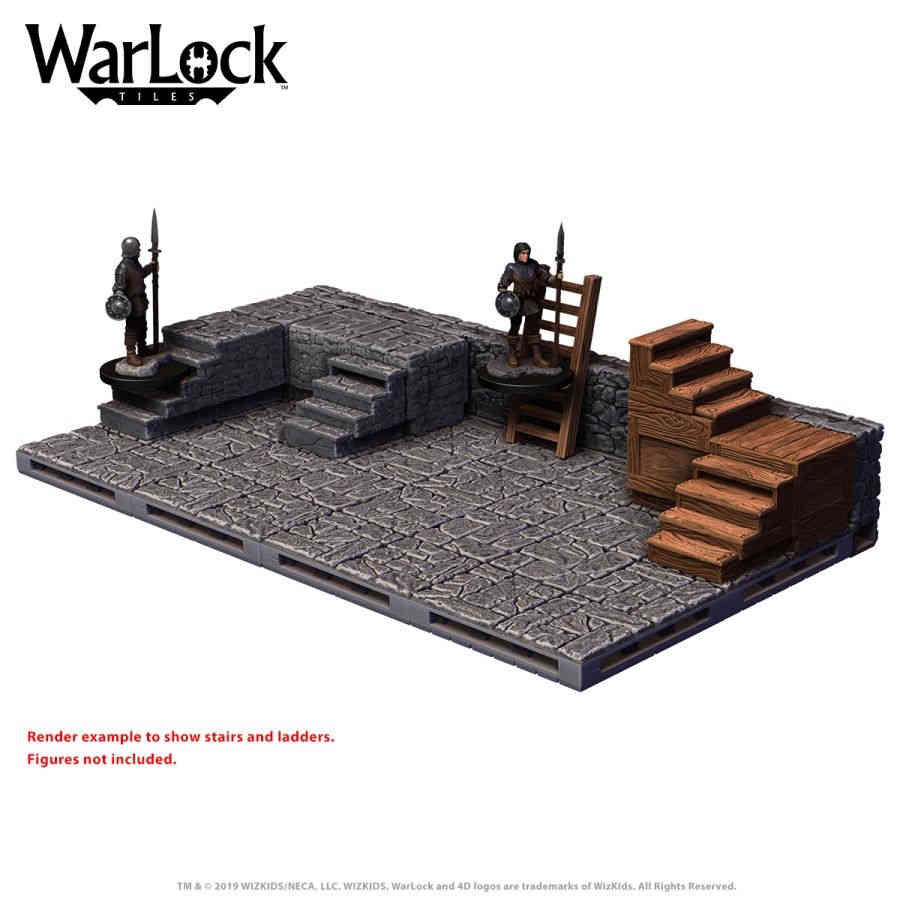 Warlock Tiles: Stairs and Ladders