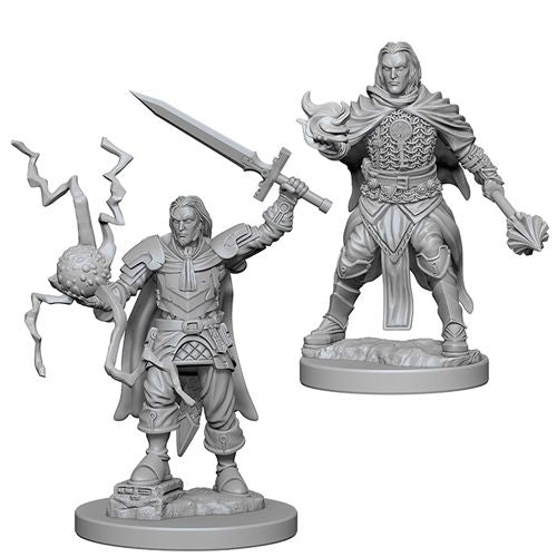 Deep Cuts Unpainted Miniatures: W1 Human Male Cleric