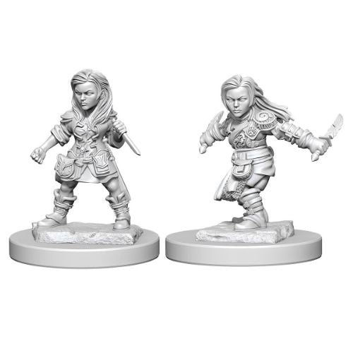 Dungeons & Dragons Nolzur`s Marvelous Unpainted Miniatures: W1 Halfling Female Rogue