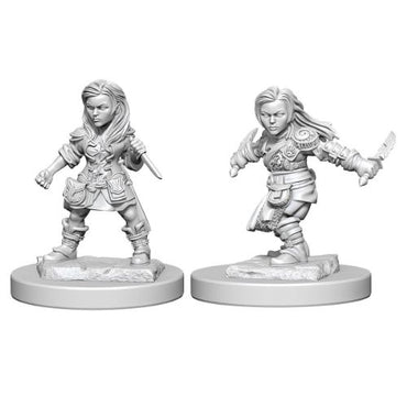Dungeons & Dragons Nolzur`s Marvelous Unpainted Miniatures: W1 Halfling Female Rogue