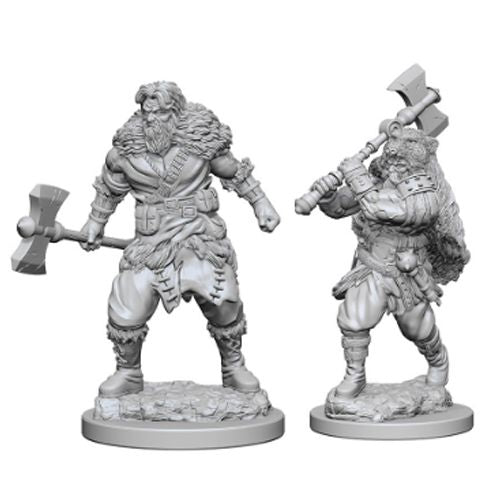 Dungeons & Dragons Nolzur`s Marvelous Unpainted Miniatures: W1 Male Human Barbarian