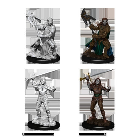 Dungeons & Dragons Nolzur`s Marvelous Unpainted Miniatures: W7 Half-Orc Female Fighter