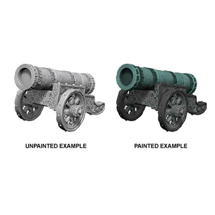 WizKids Deep Cuts Unpainted Miniatures: W9 Large Cannon