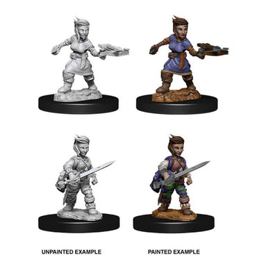 Pathfinder Deep Cuts Unpainted Miniatures: W8 Female Halfling Rogue