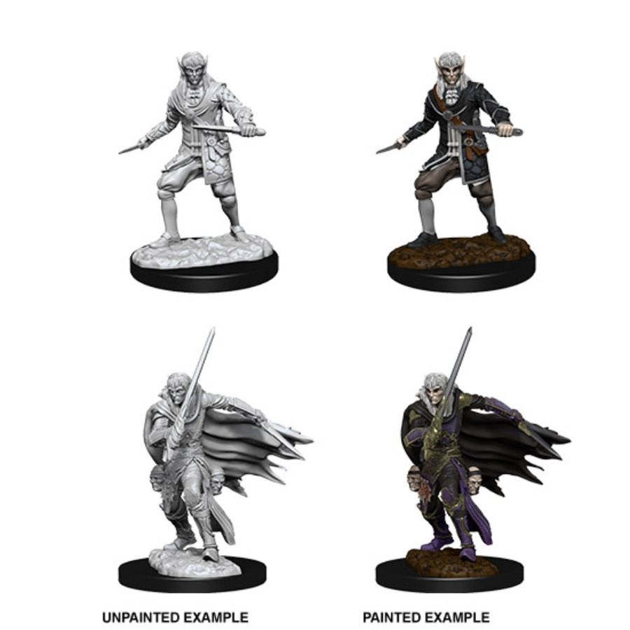 Pathfinder Deep Cuts Unpainted Miniatures: W10 Male Elf Rogue