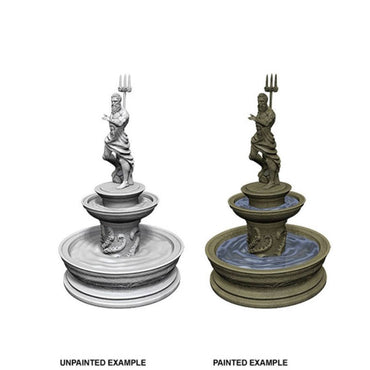 WizKids Deep Cuts Unpainted Miniatures: W10 Fountain