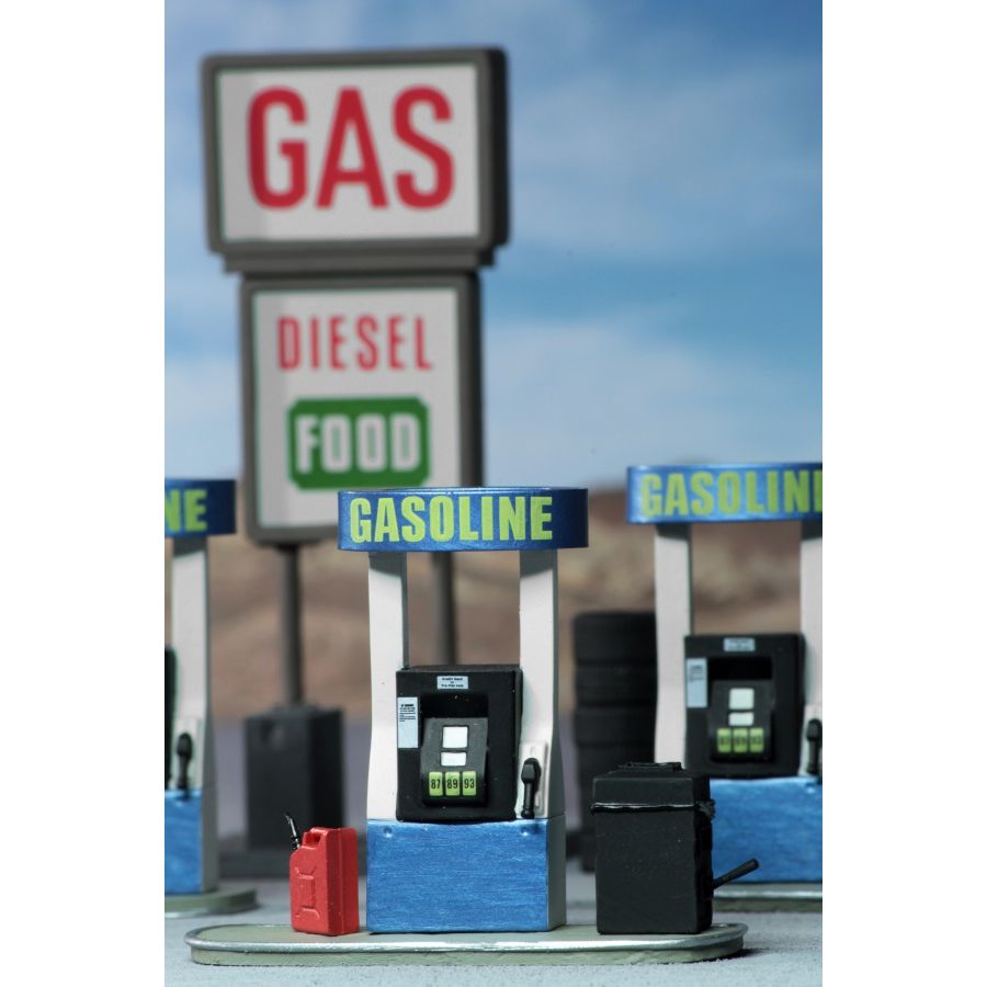 WizKids 4D Settings: Gas Station
