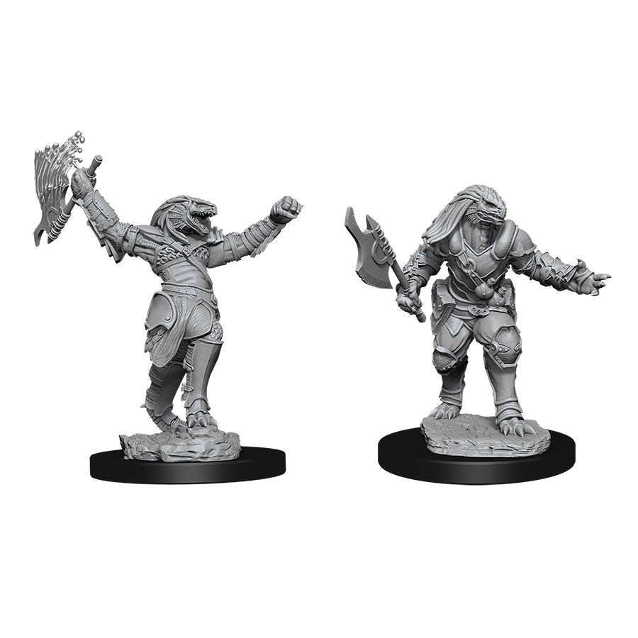 Dungeons & Dragons Nolzur`s Marvelous Unpainted Miniatures: W11 Female Dragonborn Fighter