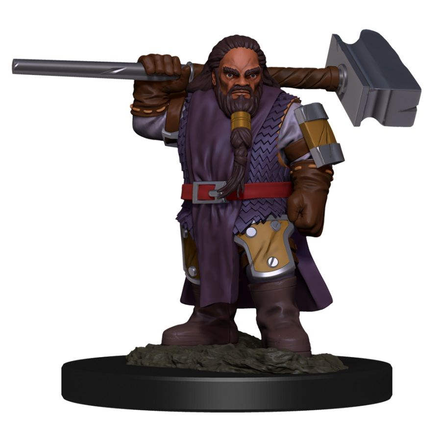 Dungeons & Dragons Nolzur`s Marvelous Unpainted Miniatures: W11 Male Dwarf Cleric