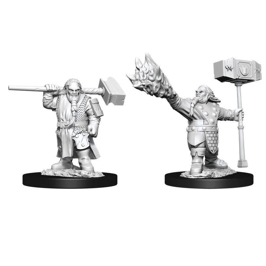 Dungeons & Dragons Nolzur`s Marvelous Unpainted Miniatures: W11 Male Dwarf Cleric