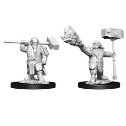 Dungeons & Dragons Nolzur`s Marvelous Unpainted Miniatures: W11 Male Dwarf Cleric