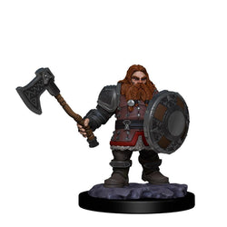 Dungeons & Dragons Nolzur`s Marvelous Unpainted Miniatures: W11 Male Dwarf Fighter
