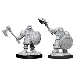 Dungeons & Dragons Nolzur`s Marvelous Unpainted Miniatures: W11 Male Dwarf Fighter