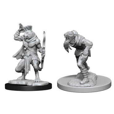 Dungeons & Dragons Nolzur`s Marvelous Unpainted Miniatures: W11 Wererat & Weretiger