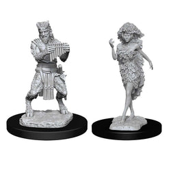 Dungeons & Dragons Nolzur`s Marvelous Unpainted Miniatures: W11 Satyr & Dryad