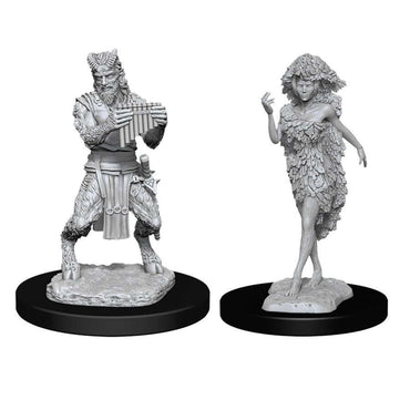 Dungeons & Dragons Nolzur`s Marvelous Unpainted Miniatures: W11 Satyr & Dryad
