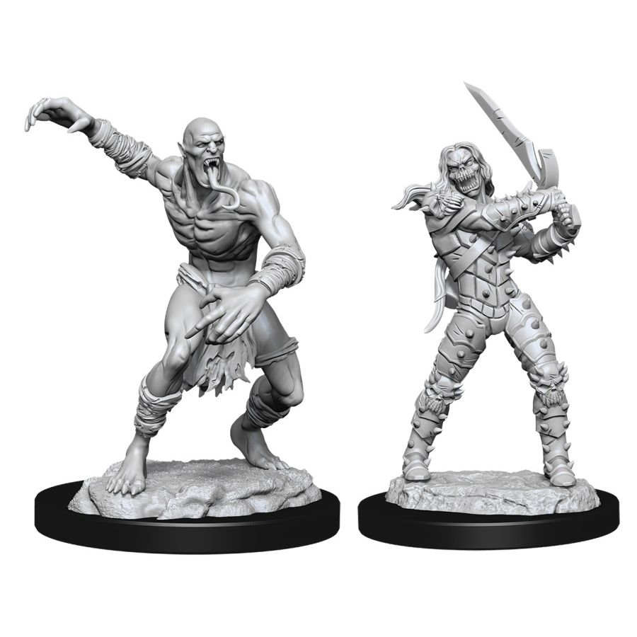 Dungeons & Dragons Nolzur`s Marvelous Unpainted Miniatures: W11 Wight & Ghast