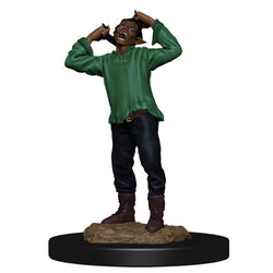 Dungeons & Dragons Nolzur`s Marvelous Unpainted Miniatures: W11 Green Dragon Wyrmling & Afflicted Elf