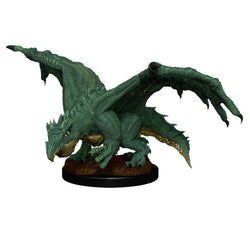 Dungeons & Dragons Nolzur`s Marvelous Unpainted Miniatures: W11 Green Dragon Wyrmling & Afflicted Elf