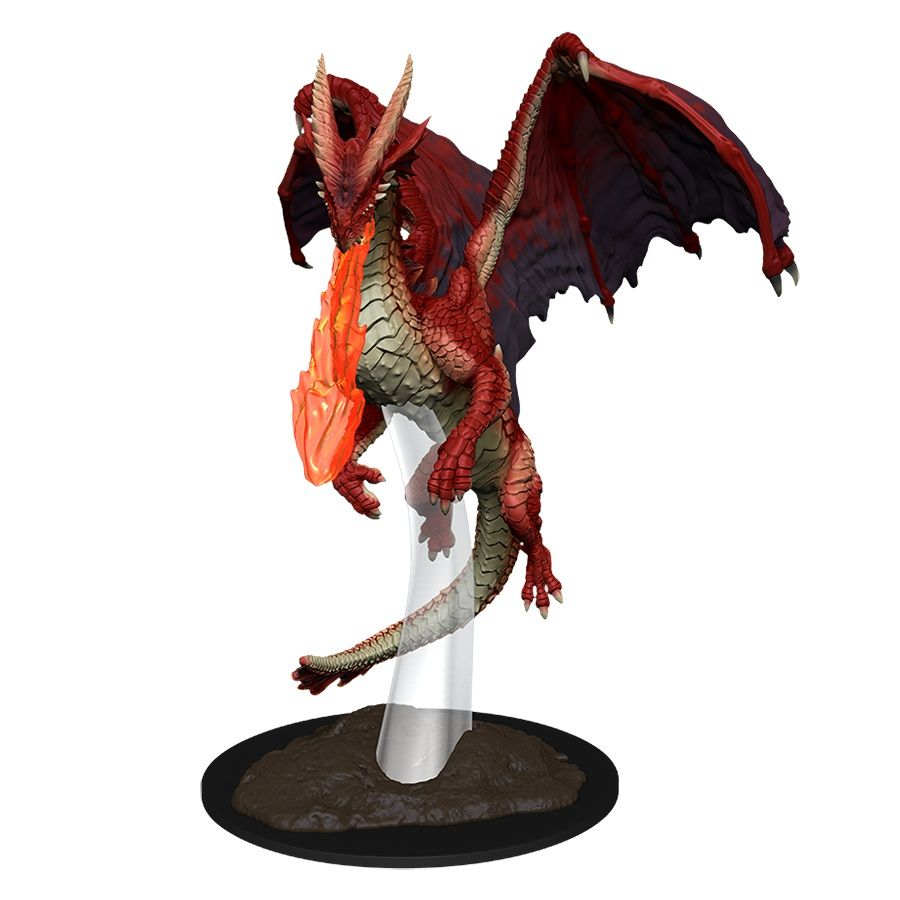 Dungeons & Dragons Nolzur`s Marvelous Unpainted Miniatures: W11 Young Red Dragon