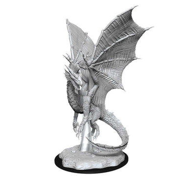 Dungeons & Dragons Nolzur`s Marvelous Unpainted Miniatures: W11 Young Silver Dragon