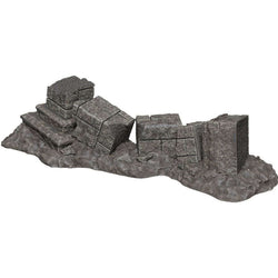 WizKids Deep Cuts Unpainted Miniatures: W11 Pillars & Banners