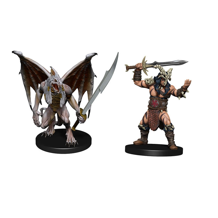 Dungeons & Dragons Fantasy Miniatures: Icons of the Realms Figure Pack - Descent into Avernus - Arkhan the Cruel and the Dark Order