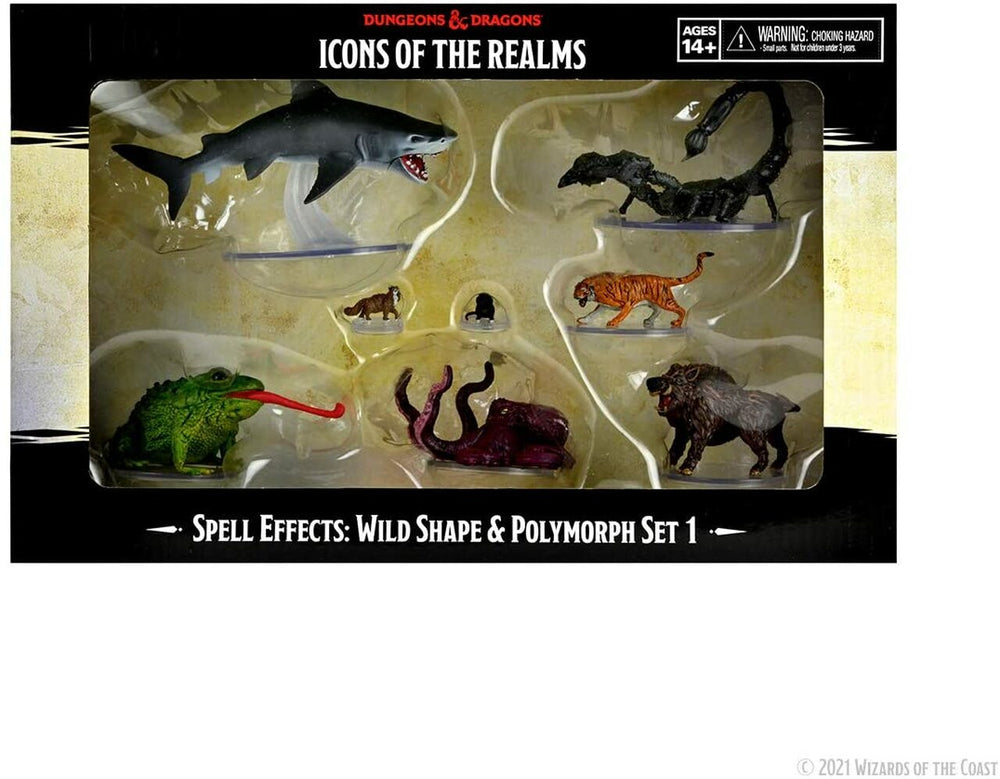 Icons Of the Realms: Spelleffect Wild Shape & Polymorph Set 1