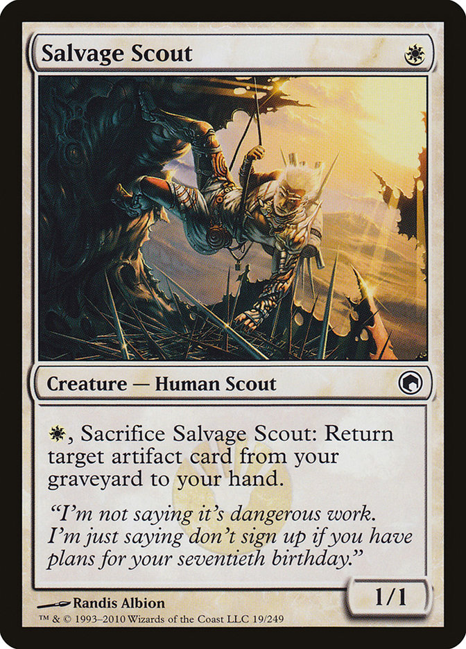Salvage Scout [Scars of Mirrodin]