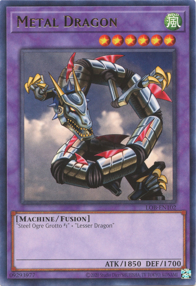 Metal Dragon [LOB-EN102] Rare
