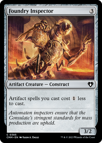Foundry Inspector [Commander Masters]