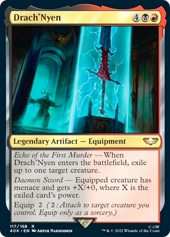 Drach'Nyen (Surge Foil) [Universes Beyond: Warhammer 40,000]