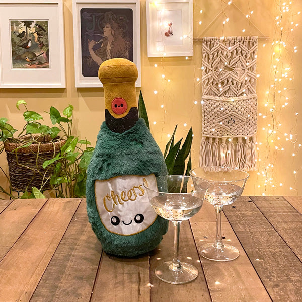 Squishable: Boozy Buddies Champagne Bottle
