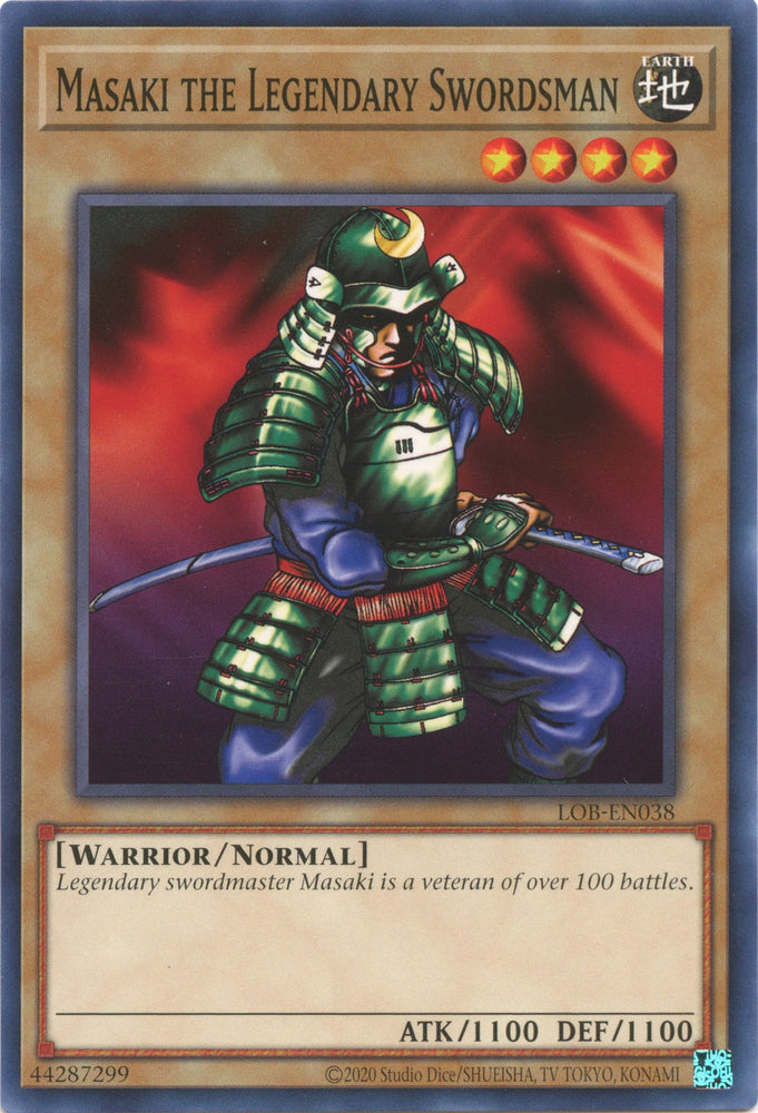 Masaki the Legendary Swordsman [LOB-EN038] Common