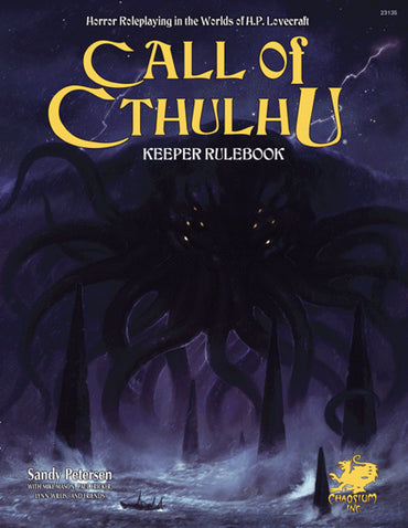 Call of Cthulhu Keeper Rulebook - Hardcover