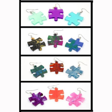 Puzzle Earrings