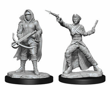 Pathfinder Deep Cuts Unpainted Miniatures: W15 Bounty Hunter & Outlaw