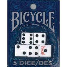 Bicycle Five Count Dice