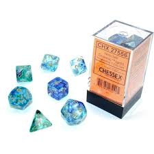 Chessex Nebula Luminary 7 Die Set