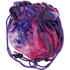 Velvet Pocketed Dice Bag