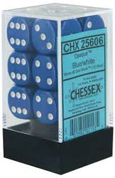 Chessex Opaque: 16mm D6 Dice Block