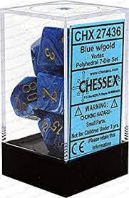 Chessex Vortex: Polyhedral 7 Dice Set