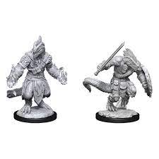 Dungeons & Dragons Nolzur`s Marvelous Unpainted Miniatures: W15 Lizardfolk Barbarian & Cleric