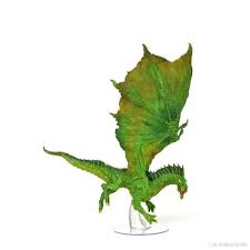 Dungeons And Dragons Miniatures: Icons of the Realms: Adult Green Dragon